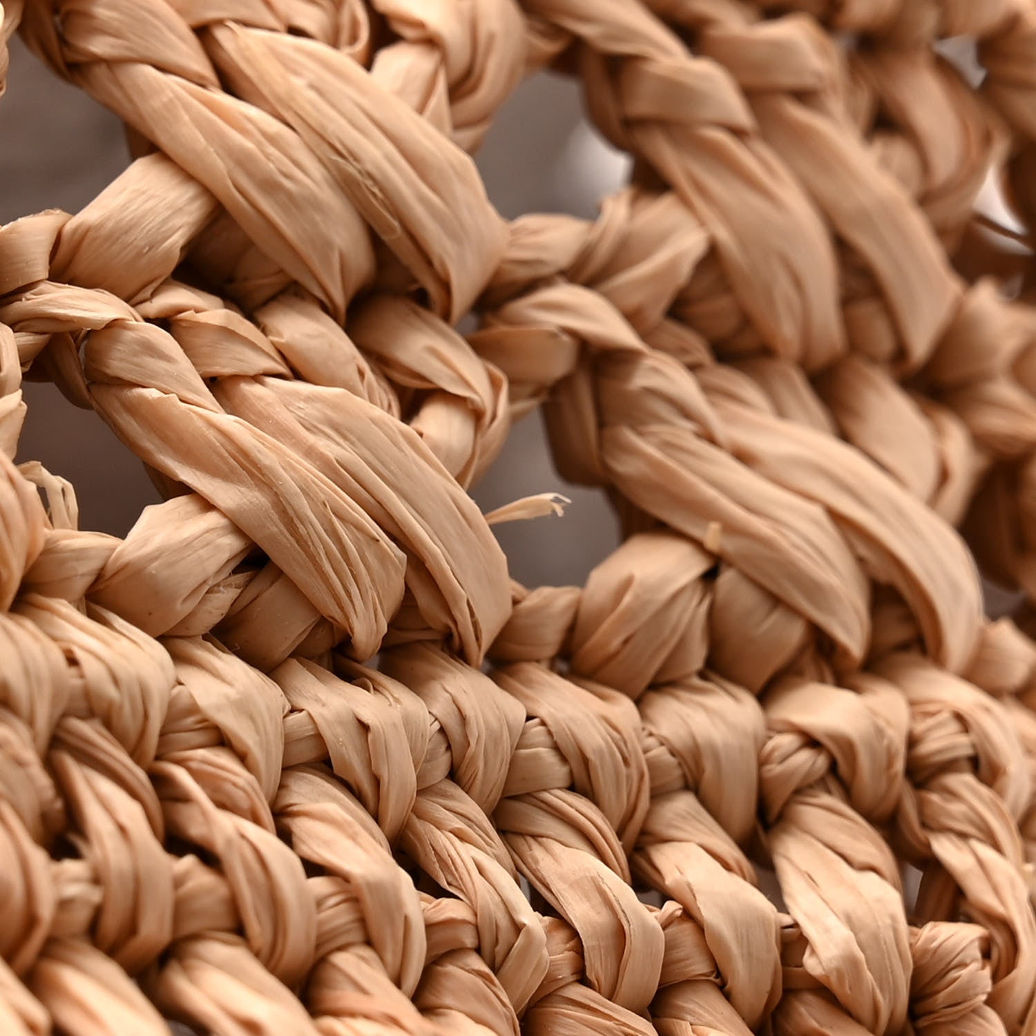 Saint Laurent Raffia Calfskin Small Panier Tote Naturel 12 of 12