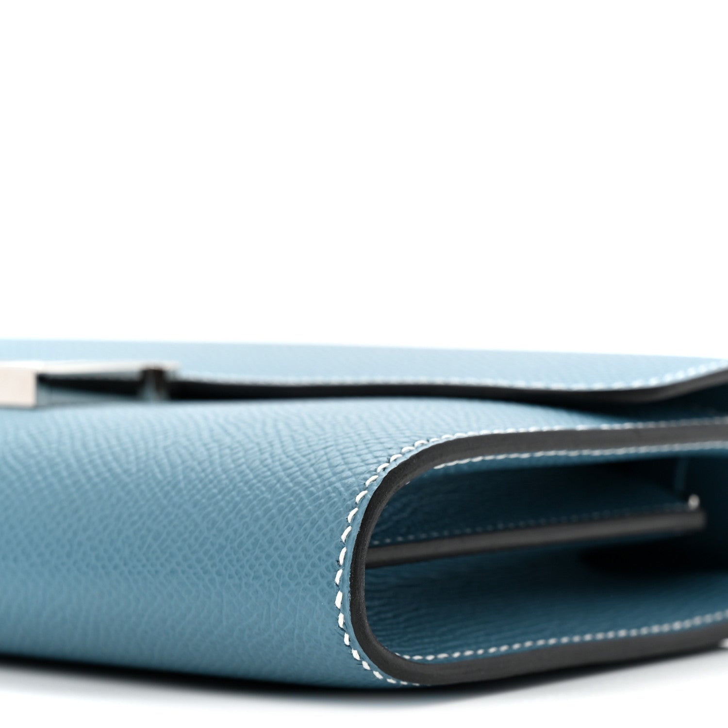 Hermes Epsom Constance Wallet To Go New Blue Jean 10 of 11