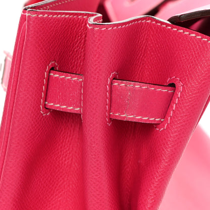 Hermes Epsom Birkin 35 Rose Tyrien 14 of 18