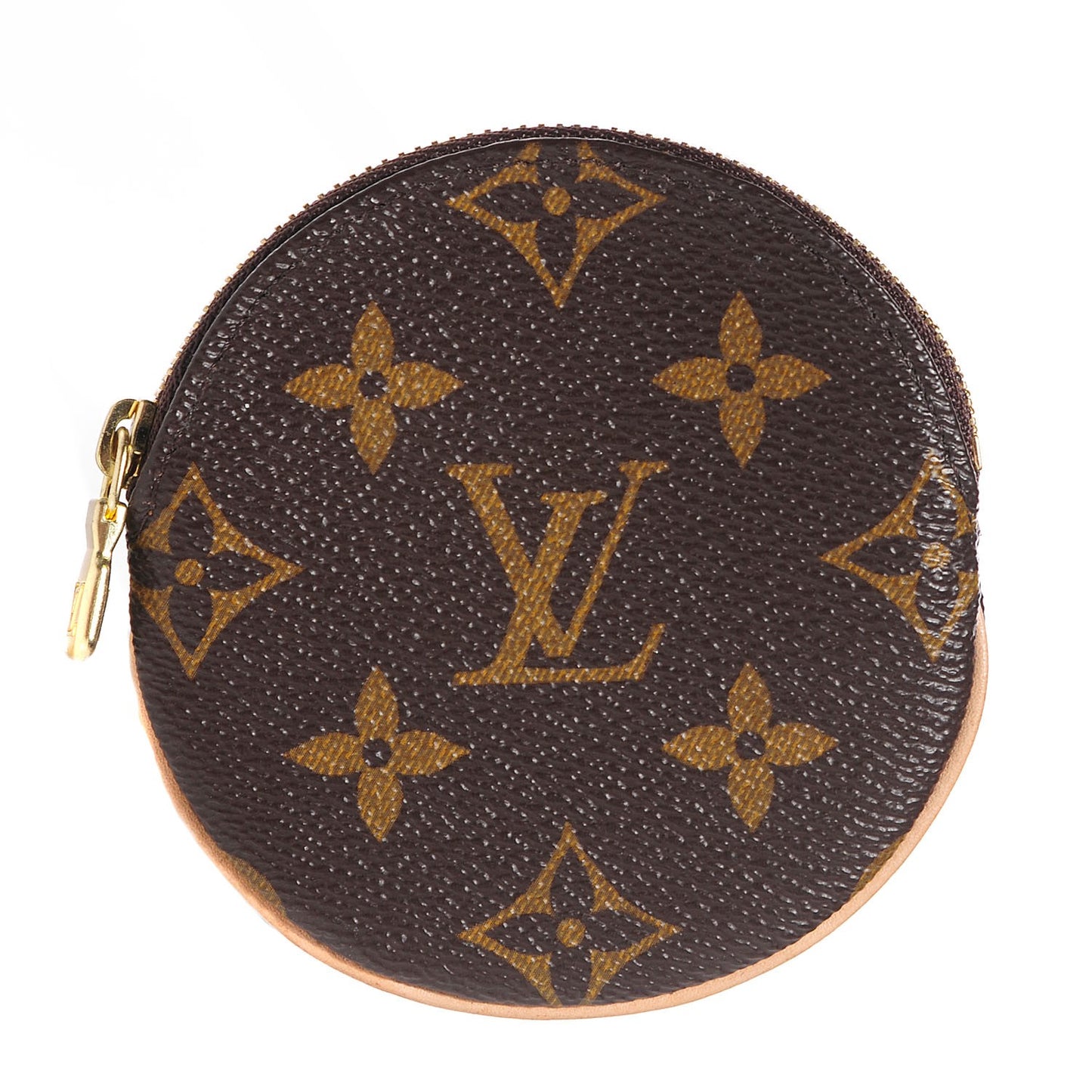 Monogram Round Coin Purse