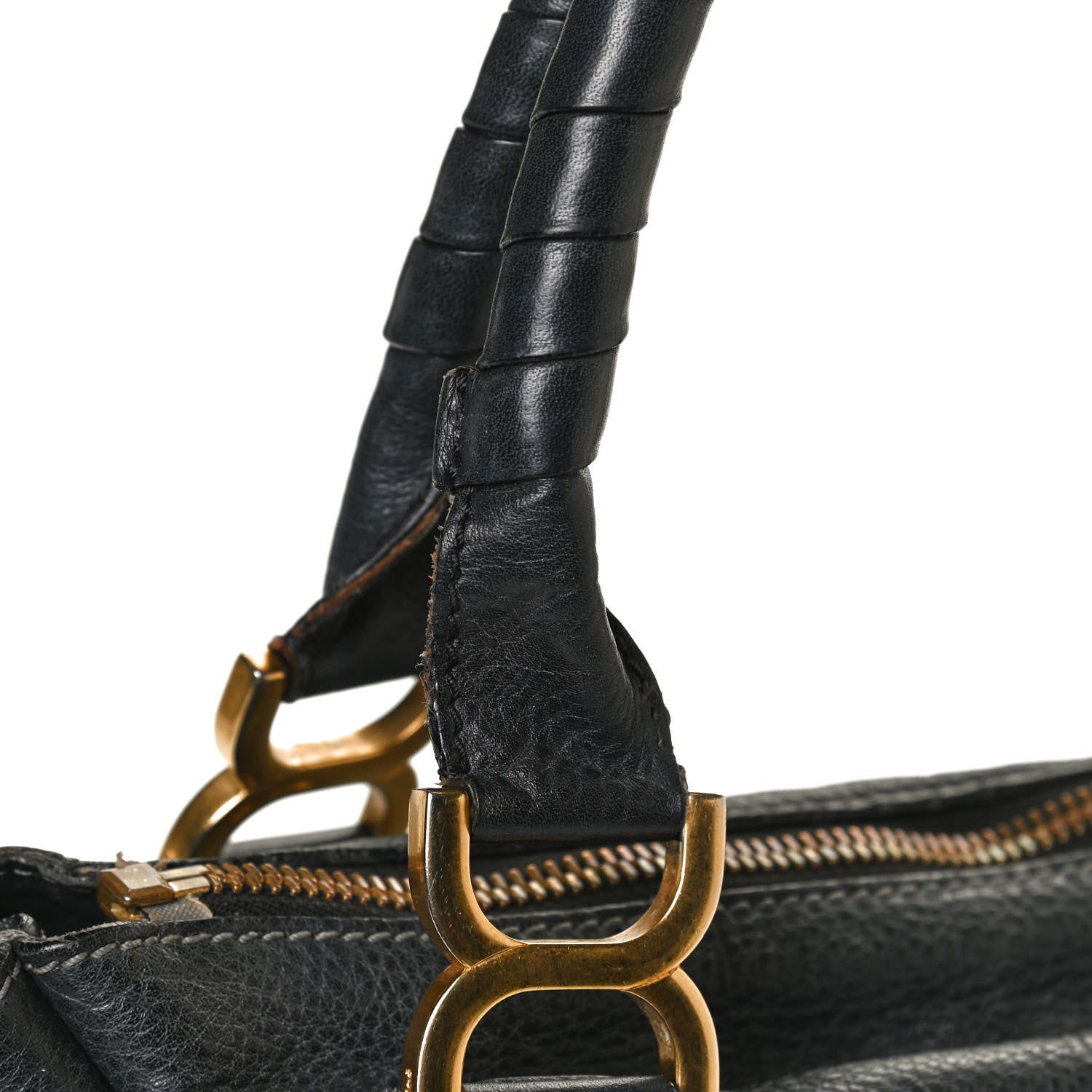 Chloe Calfskin Medium Marcie Satchel Black 14 of 16