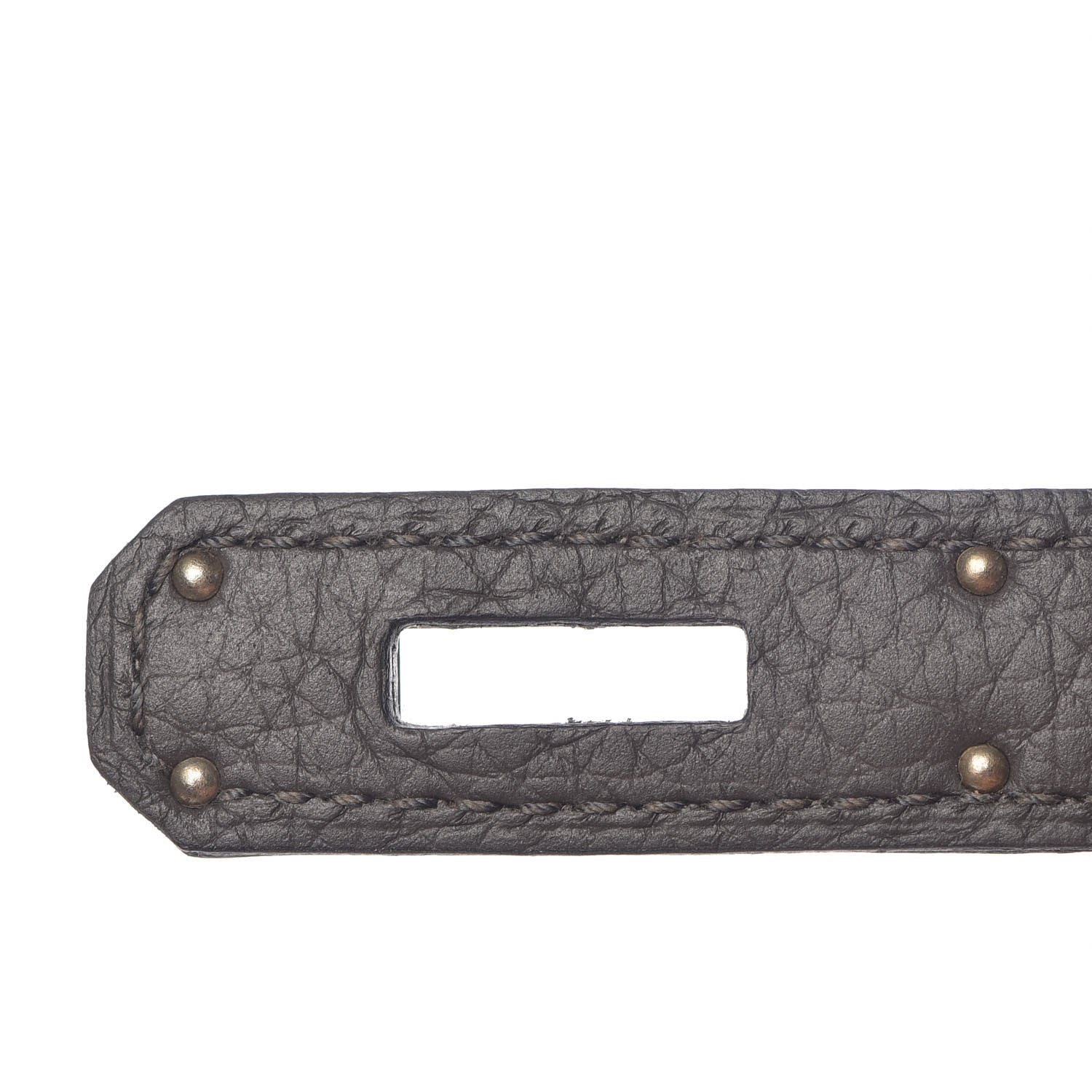 Hermes Taurillon Clemence Horseshoe Kelly Retourne 32 Graphite Tosca 29 of 41