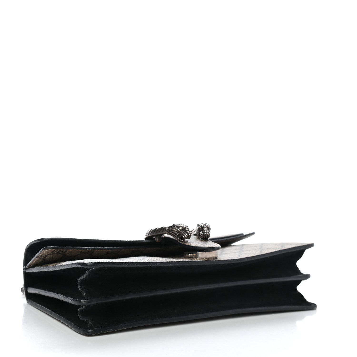 Gucci GG Supreme Monogram Small Dionysus Shoulder Bag Black 4 of 9
