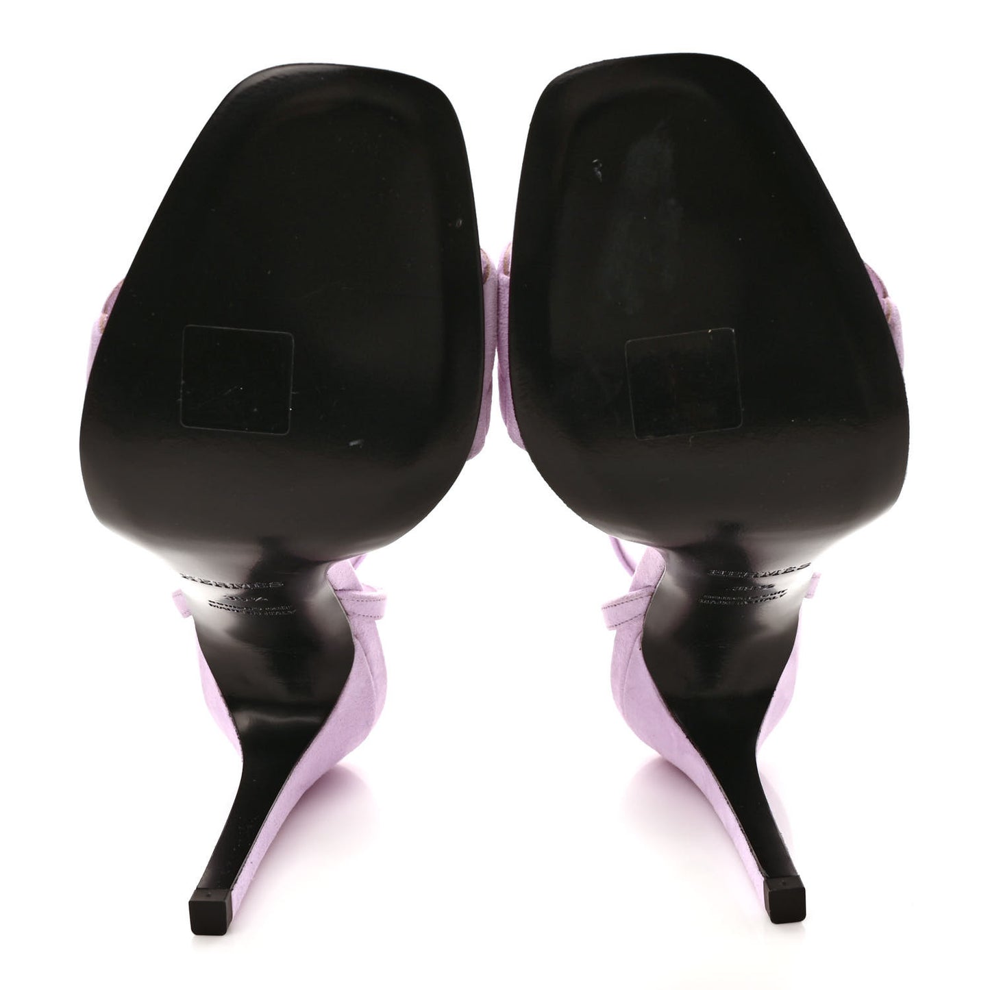 Suede Goatskin Gala 105 Sandal 39.5 Violet Amethyste