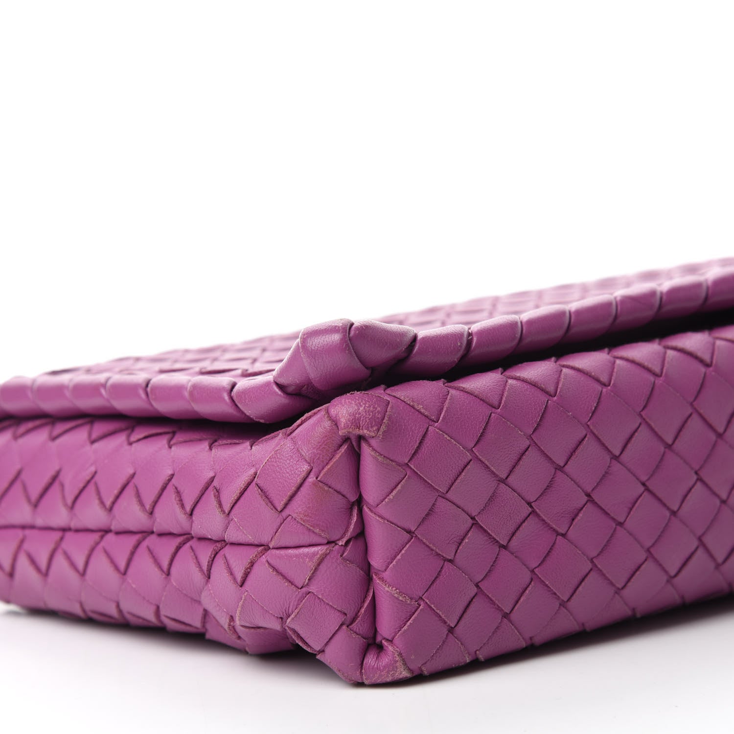 Bottega Veneta Nappa Intrecciato Dahlia Clutch Crossbody Peony 7 of 17
