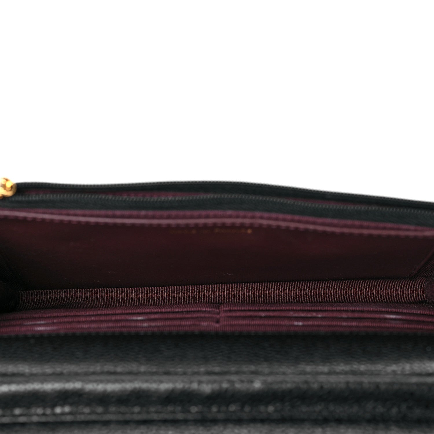 Chanel Caviar Quilted Wallet On Chain WOC Black 5 of 11