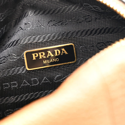 Prada Vitello Phenix Barrel Shoulder Bag Cannella 6 of 14