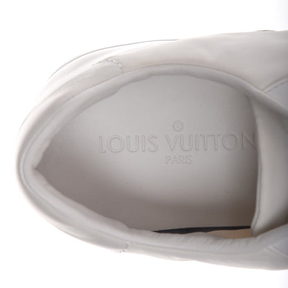 Louis Vuitton Calfskin Nylon Sneakers 8.5 White 7 of 7