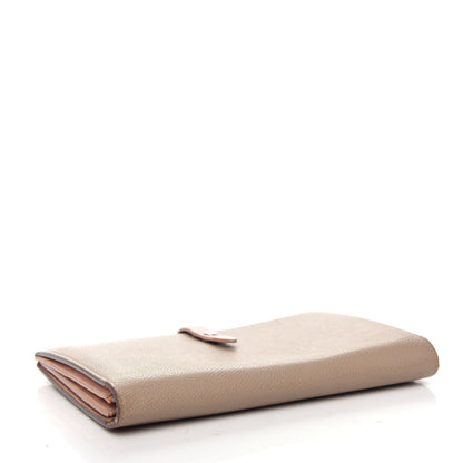 Celine Grained Calfskin Large Multifunction Strap Wallet Pink Chalk 4 of 9