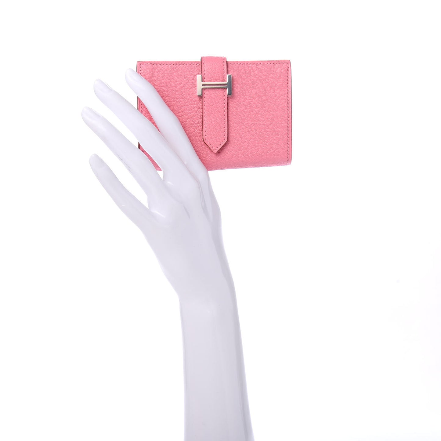 Chevre Mysore Mini Bearn Wallet Rose Confetti