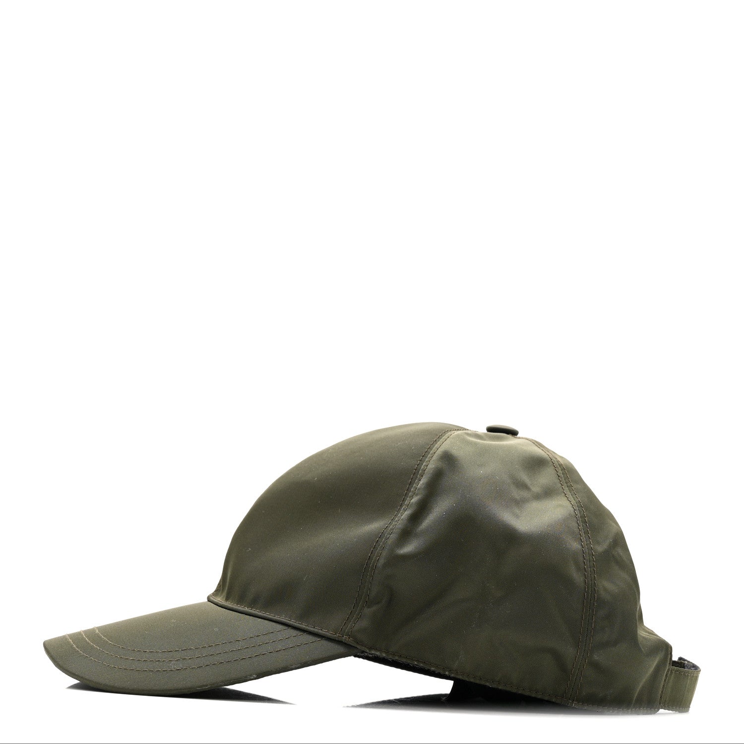 Prada Re-Nylon Mens Baseball Cap L Militare 4 of 11