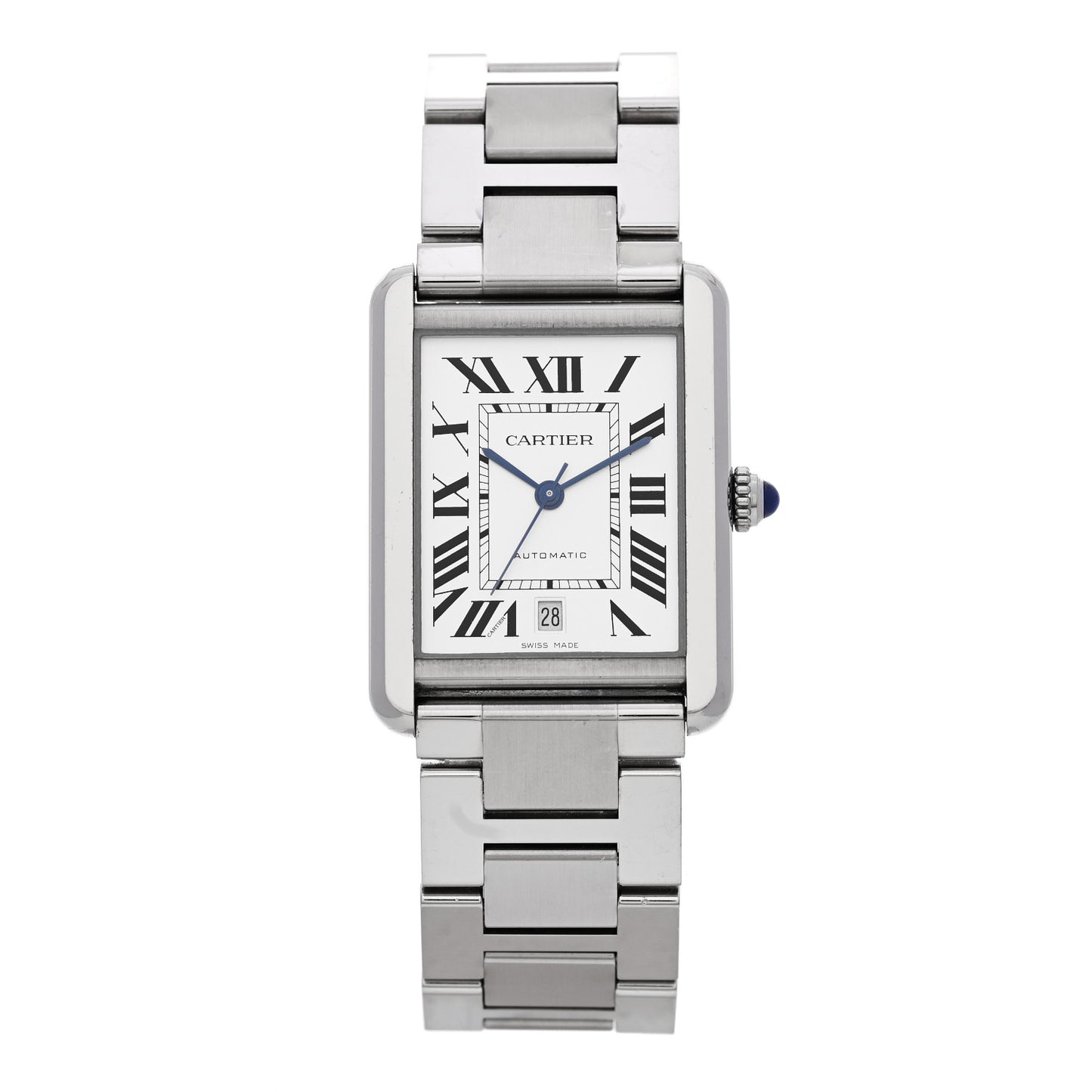 Stainless Steel 31mm Tank Solo Automatic Watch