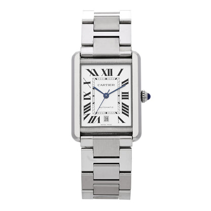 Cartier Stainless Steel 31mm Tank Solo Automatic Watch 1 of 4