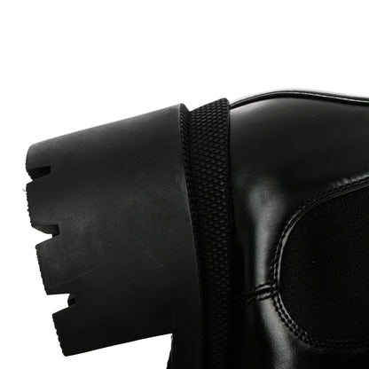 Gucci Calfskin Crystal GG Trip Chelsea Ankle Boots 39.5 Black 11 of 15