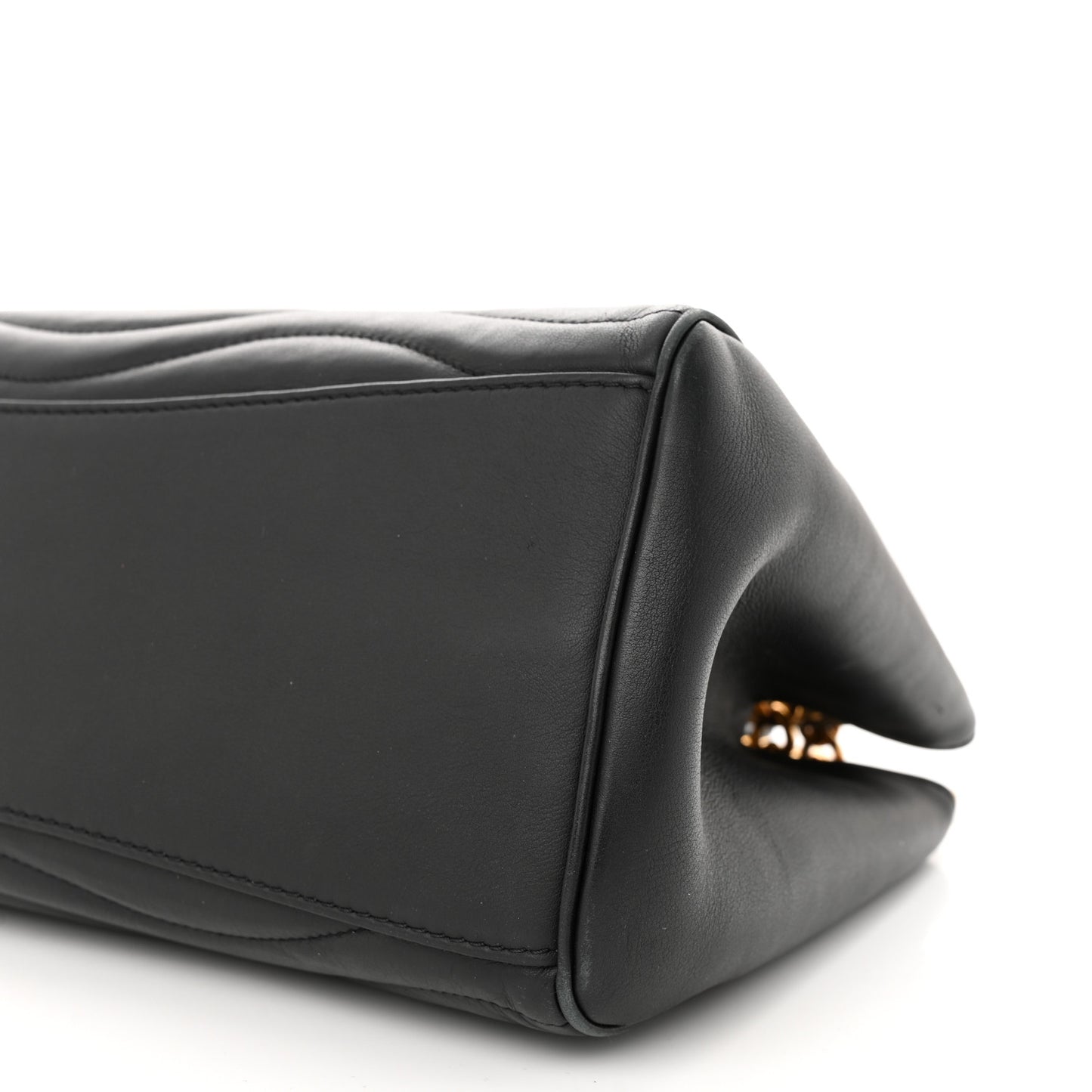 Calfskin New Wave Chain Tote Black