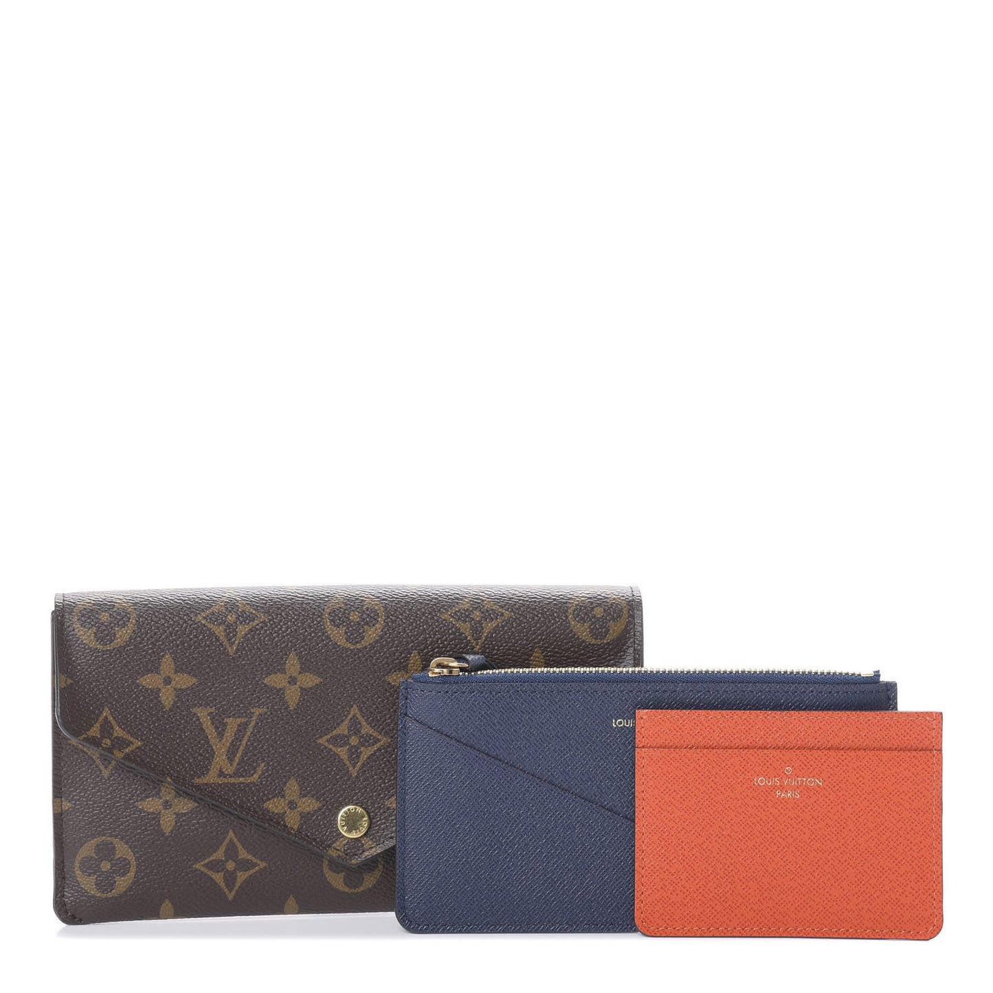 Monogram Jeanne Wallet Rose Ballerine