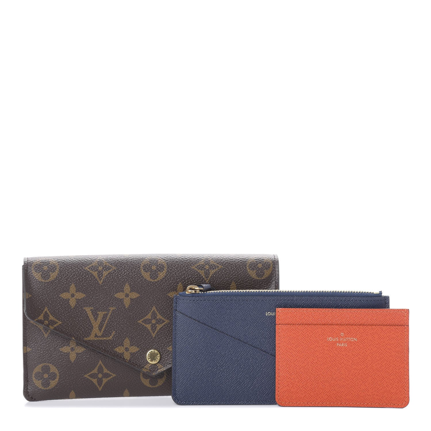 Louis Vuitton Monogram Jeanne Wallet Rose Ballerine 1 of 6