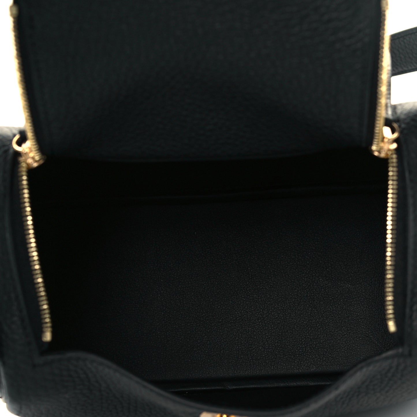 Taurillon Clemence Mini Lindy 20 Black