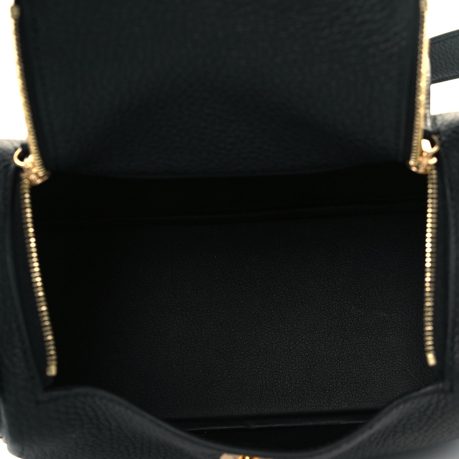 Hermes Taurillon Clemence Mini Lindy 20 Black 4 of 9