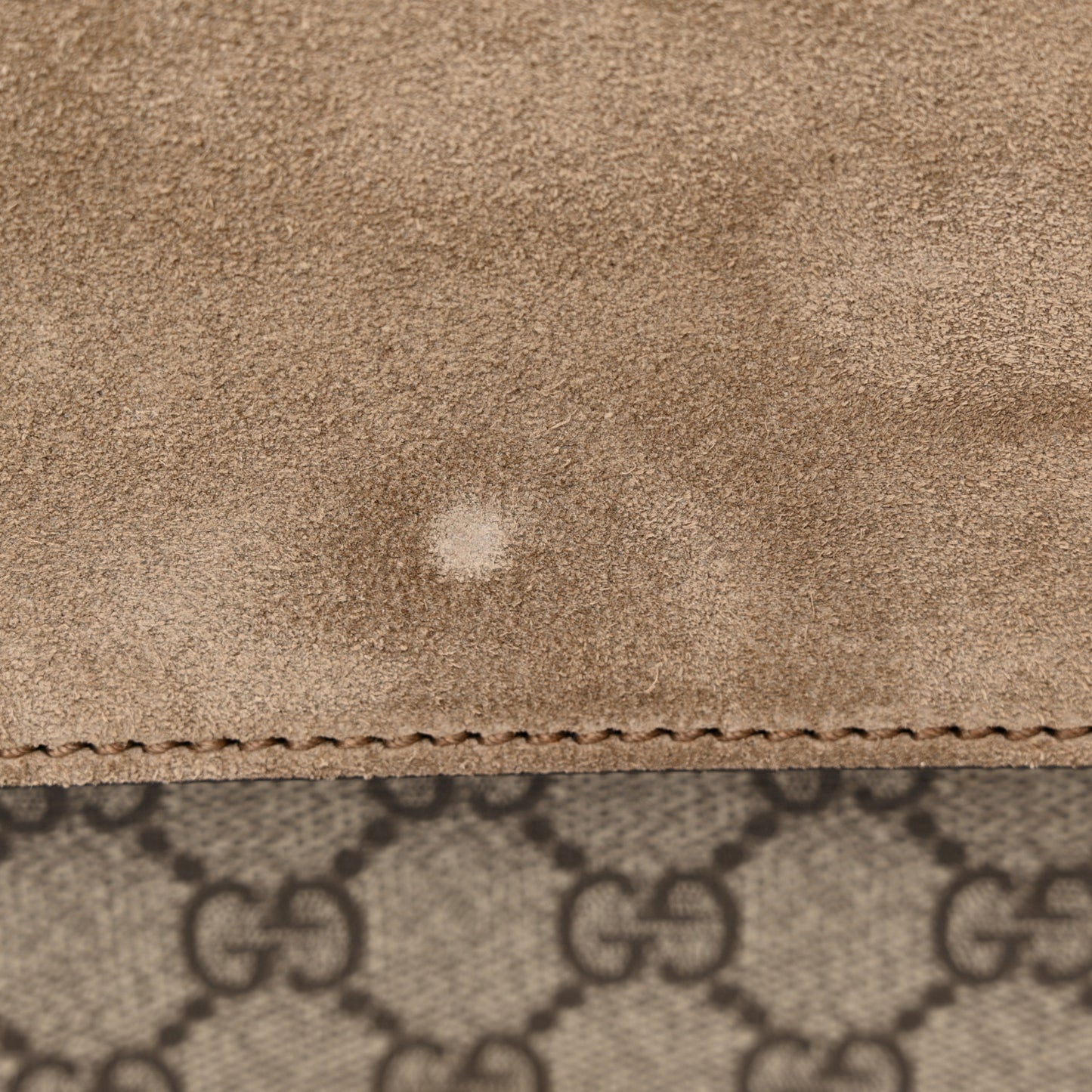 GG Supreme Monogram Mini Dionysus Shoulder Bag Taupe