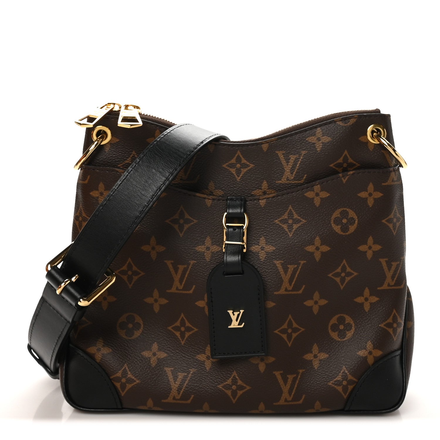Louis Vuitton Monogram Odeon PM Black 1 of 10