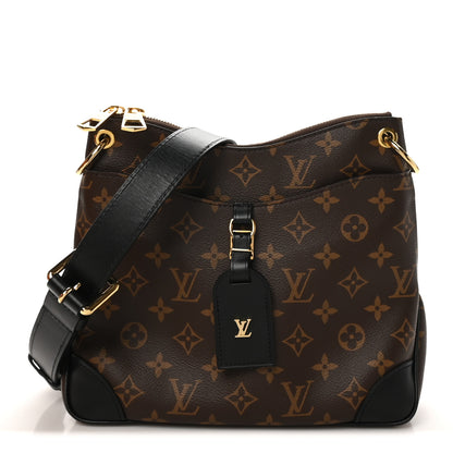 Louis Vuitton Monogram Odeon PM Black 1 of 10
