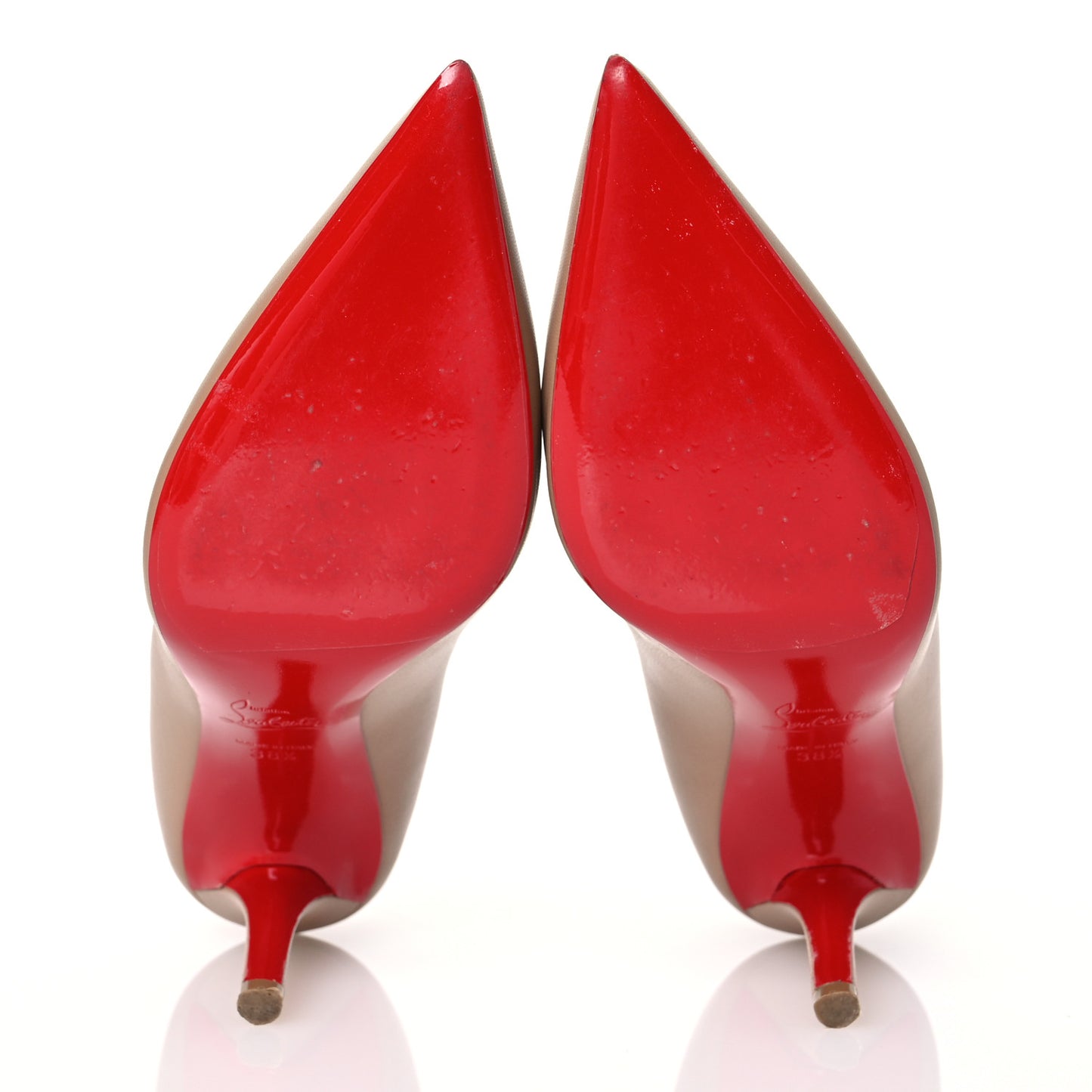Nappa Apostrophy 85 Pumps 38.5 Nude