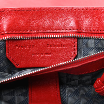 Proenza Schouler Lambskin Medium PS1 Satchel Red 6 of 9