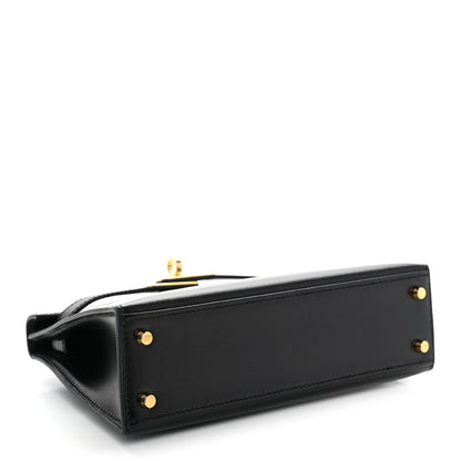 Hermes Box Mini Kelly Sellier 20 Black 4 of 12