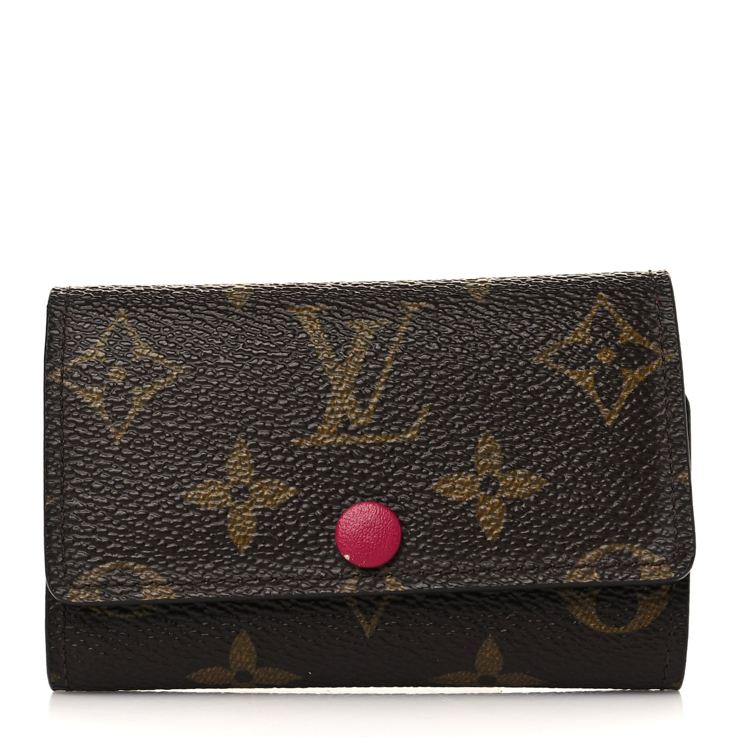 Monogram 6 Key Multicles Holder Fuchsia