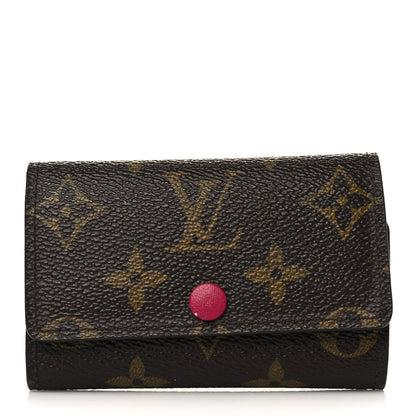 Louis Vuitton Monogram 6 Key Multicles Holder Fuchsia 1 of 6