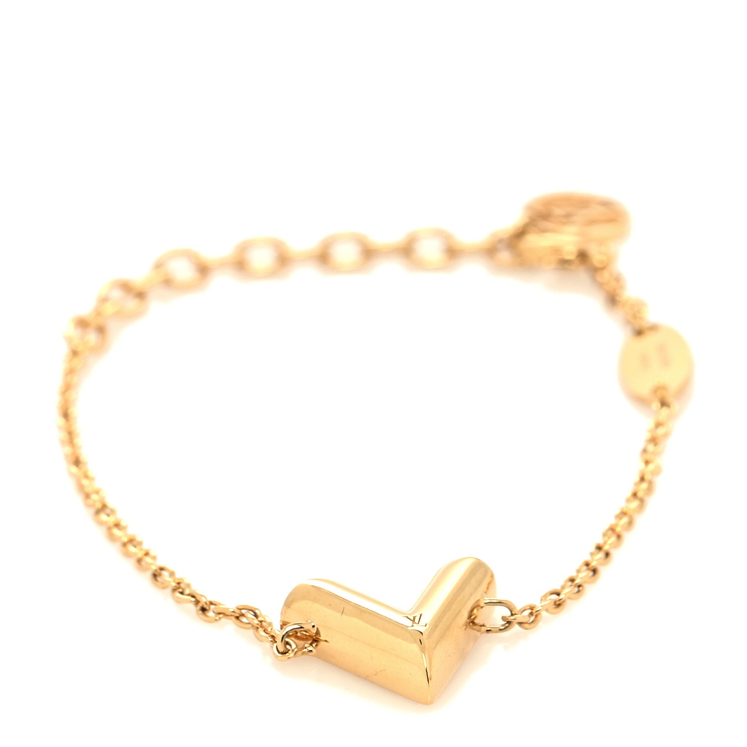 Louis Vuitton Essential V Bracelet Gold 1 of 6