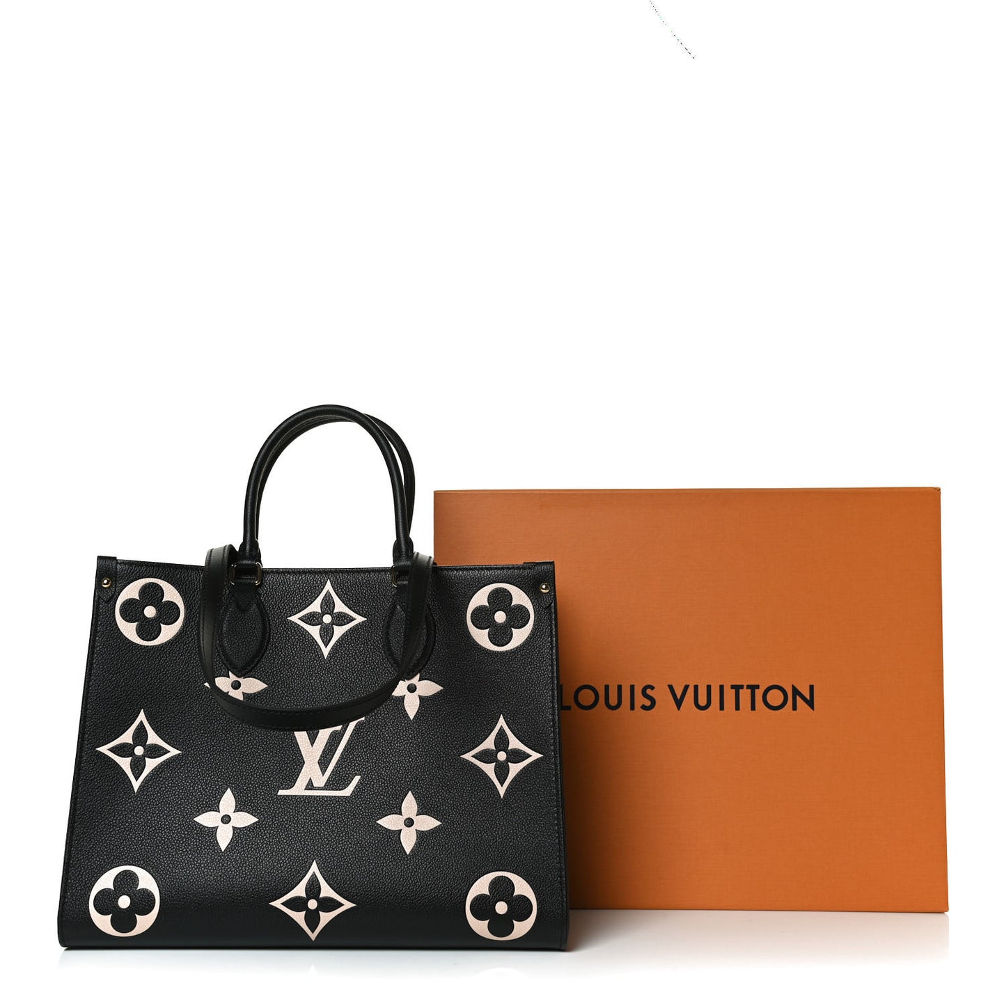 Empreinte Monogram Giant Onthego MM Black Beige