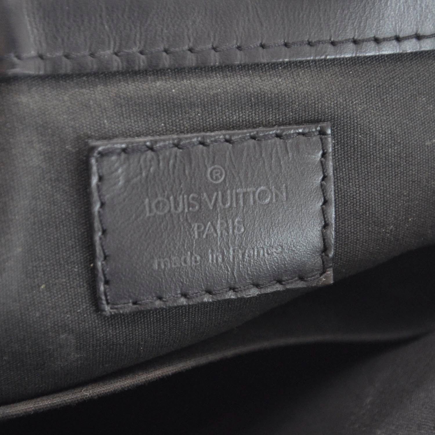Louis Vuitton Epi Salabha Black Bag 9 of 10
