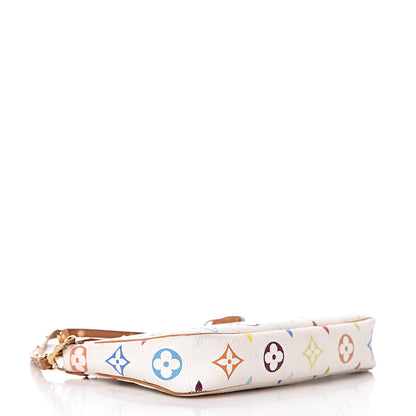 Louis Vuitton Monogram Multicolor Pochette Accessories White 4 of 13