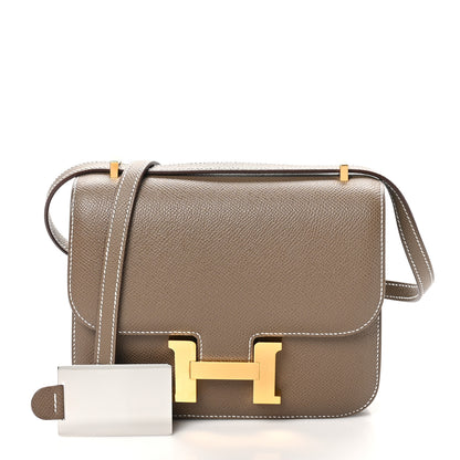 Hermes Epsom Constance 18 Etoupe 2 of 13