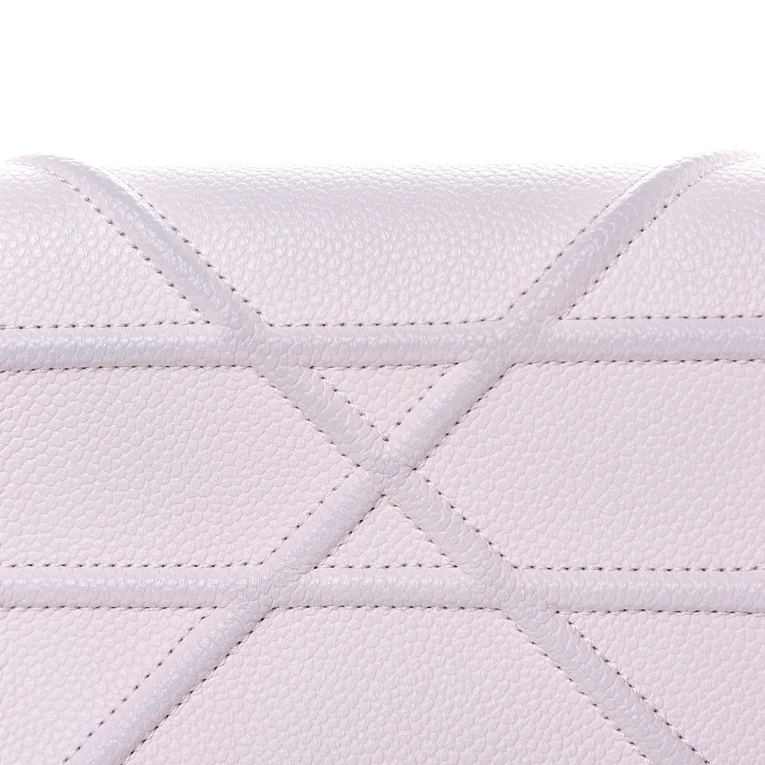 Christian Dior Grained Calfskin Diorama Wallet on Chain Pouch Rose Poudre 11 of 11