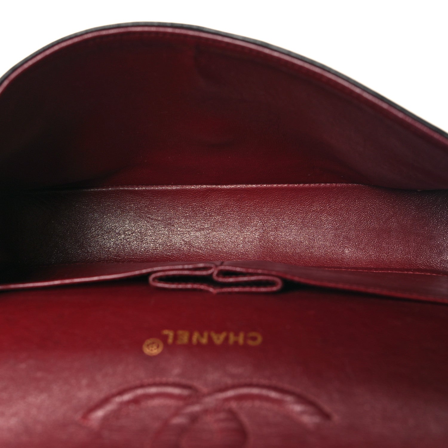 Chanel Lambskin Quilted Medium Double Flap Black 5 of 12