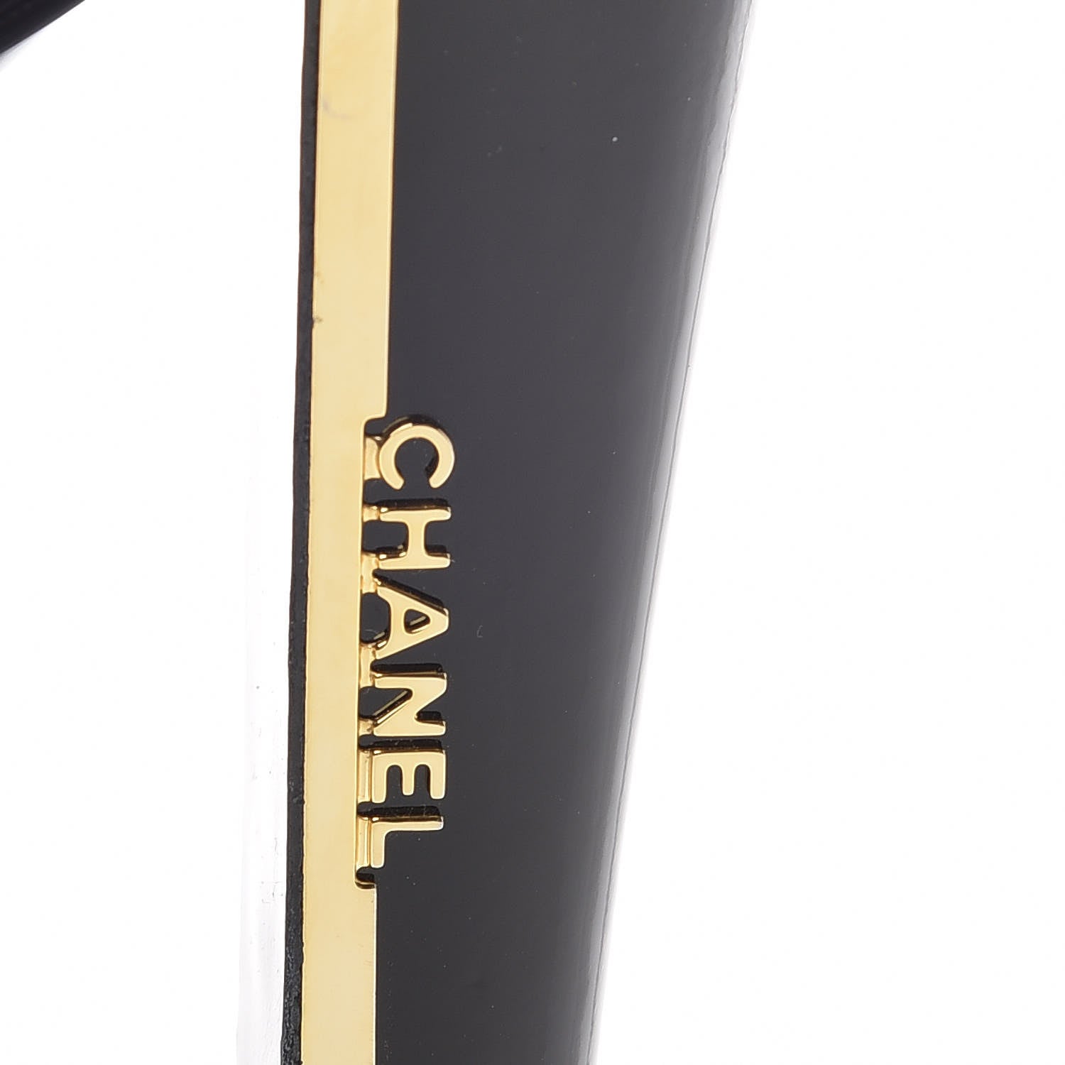 Chanel Patent Pumps 37 Black 8 of 14