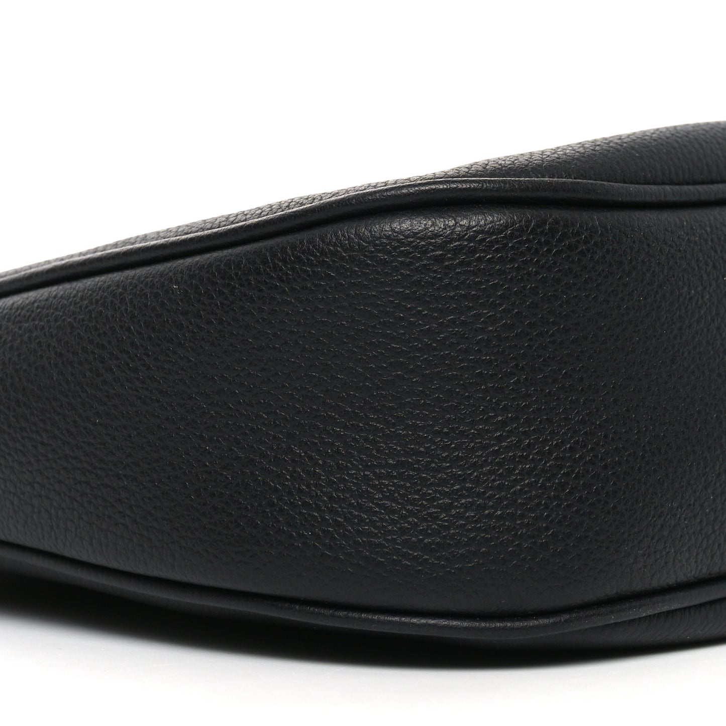 Calfskin La Medusa Medium Hobo Crossbody Black