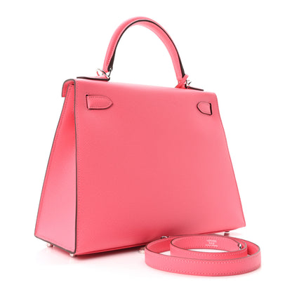 Hermes Epsom Kelly Sellier 28 Rose Azalee 3 of 10