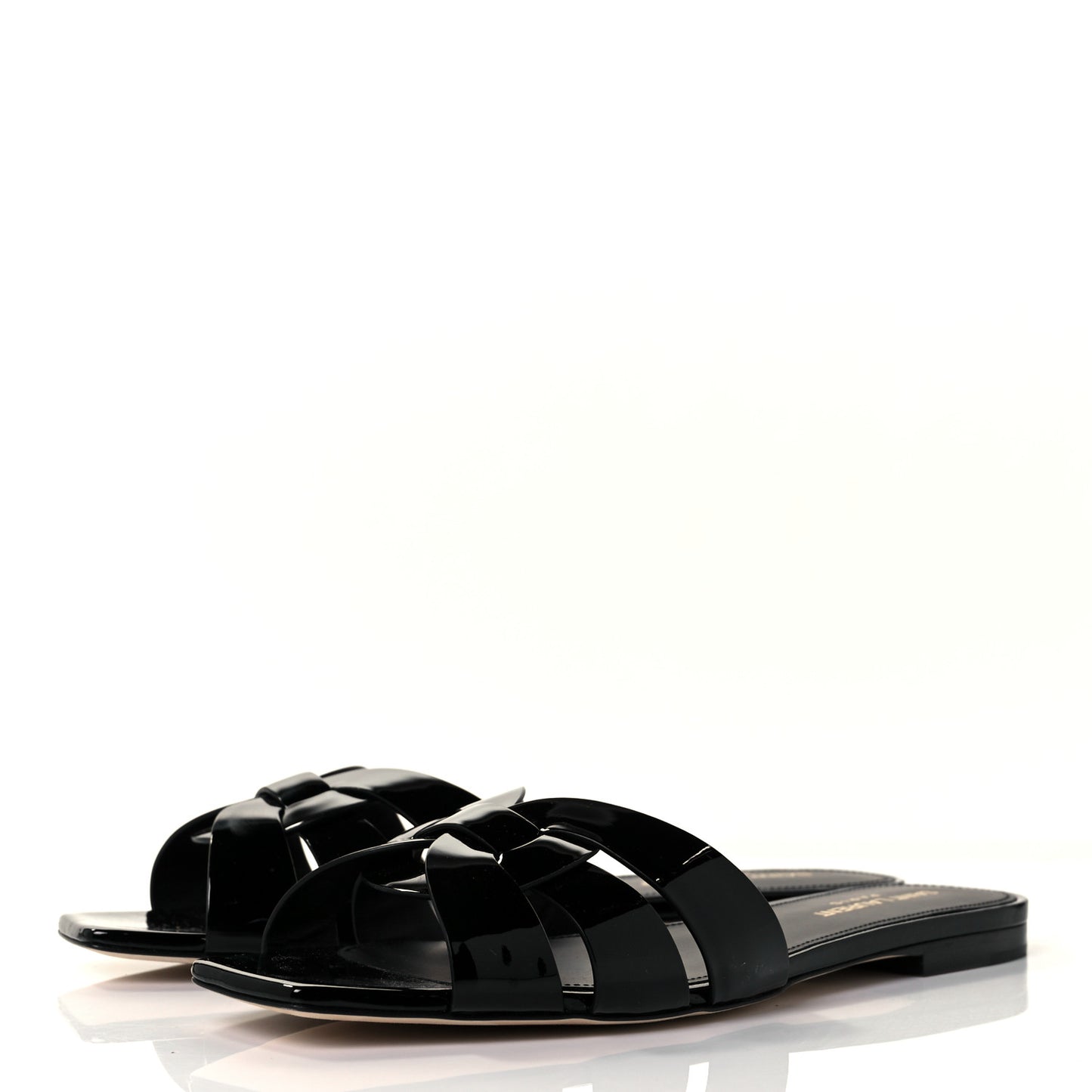 Patent Tribute 05 Slide Sandals 38.5 Black