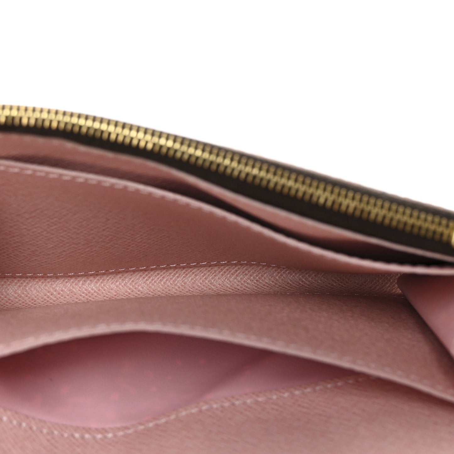 Damier Ebene Caissa Wallet Rose Ballerine