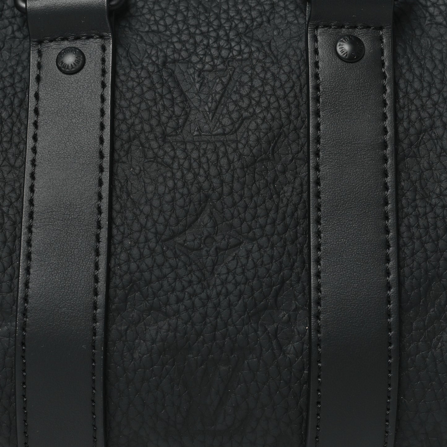 Monogram Taurillon Keepall Bandouliere 25 Black