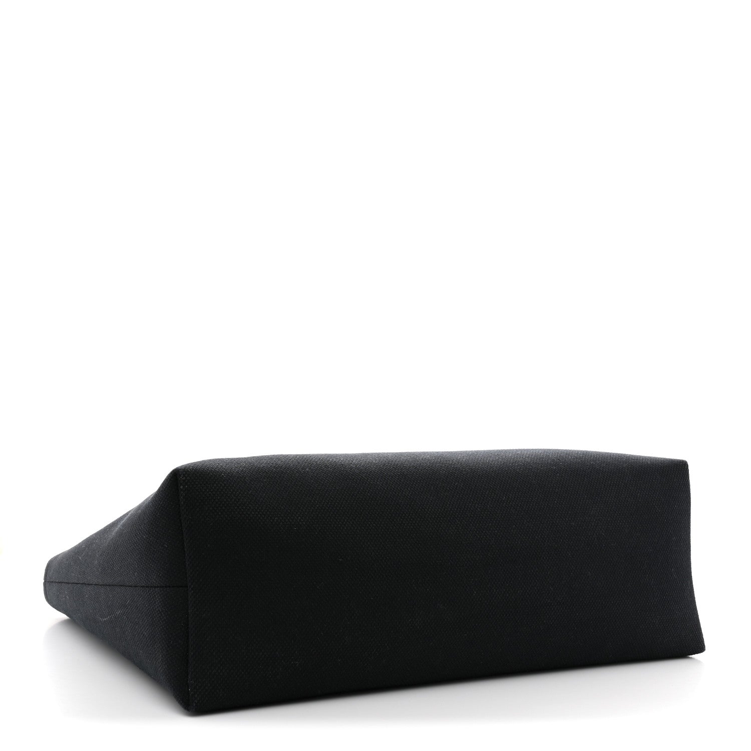 Celine Canvas Calfskin Horizontal Cabas Black 4 of 11