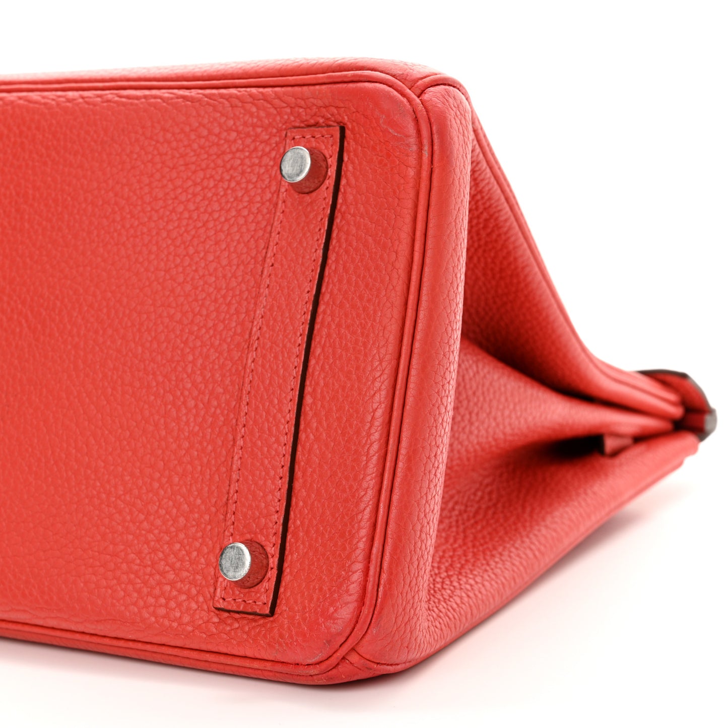 Togo Birkin 30 Rouge Pivoine
