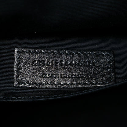 Saint Laurent Calfskin Matelasse Monogram Lou Camera Bag Dark Beige 7 of 10