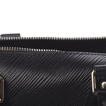 Louis Vuitton Epi Speedy Bandouliere 25 Black 9 of 13