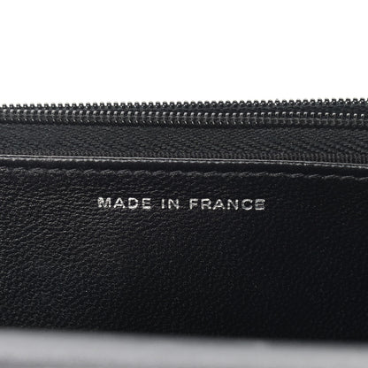 Chanel Lambskin Quilted Wallet On Chain WOC So Black 7 of 14