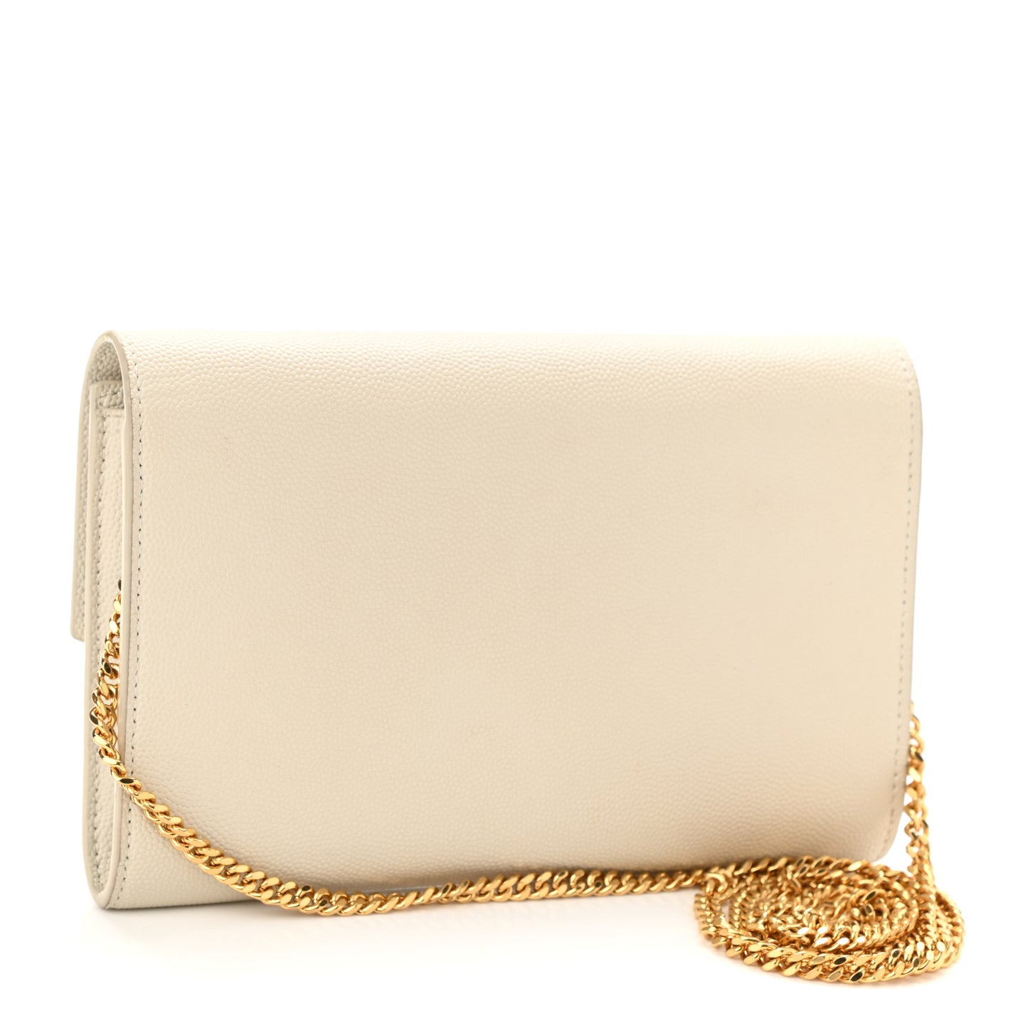 Grain De Poudre Monogram Uptown Chain Wallet Crema Soft